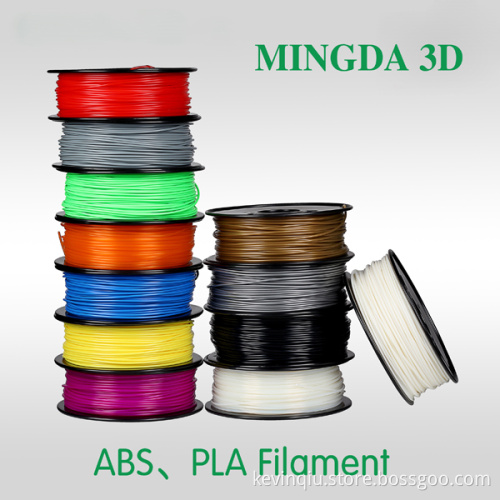 Colourful Mingda 3D Printer Filament for 3D Plastic Printer Machine